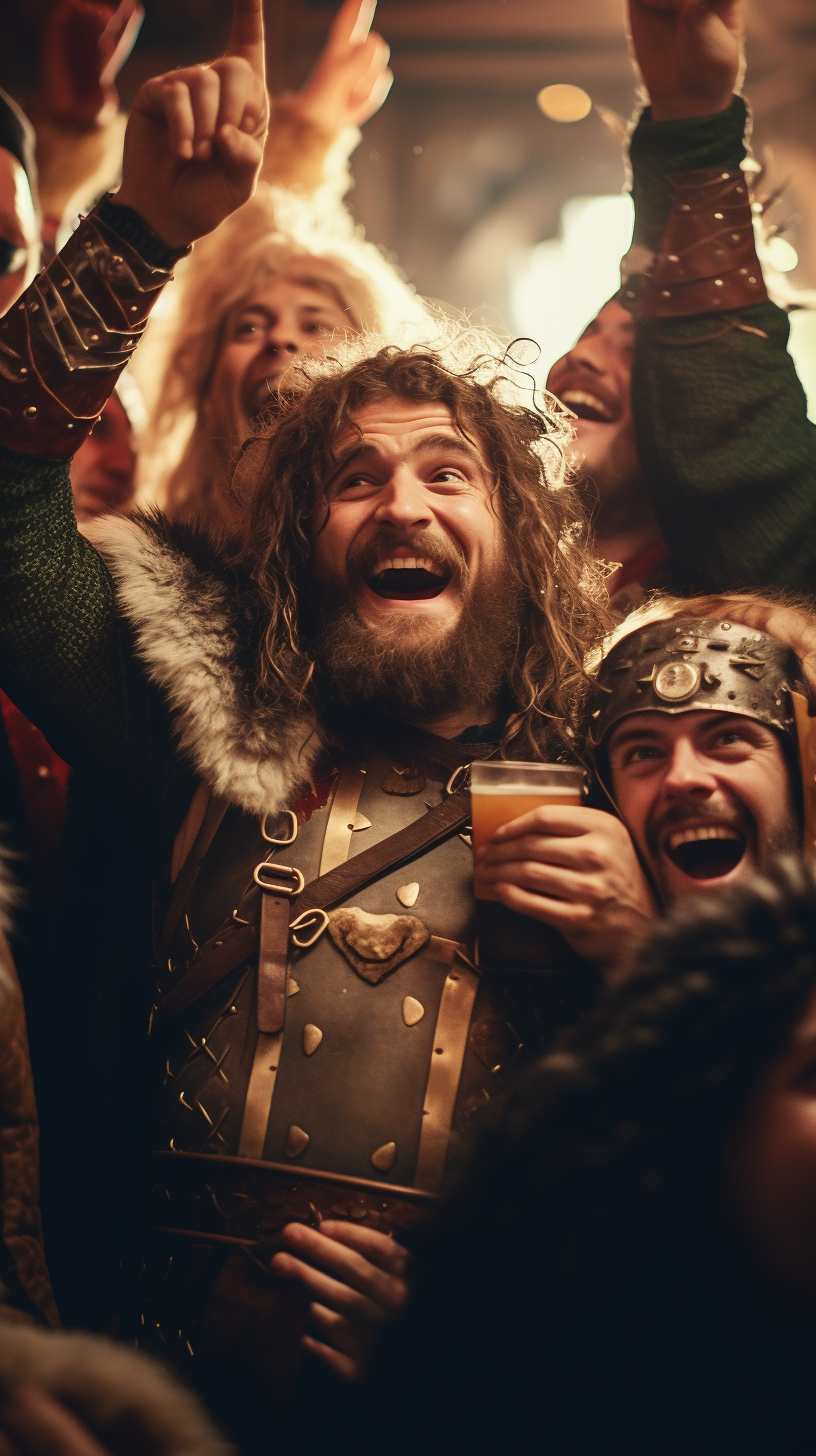 42 идеи фотозоны для вечеринки в стиле “Свирепые викинги”