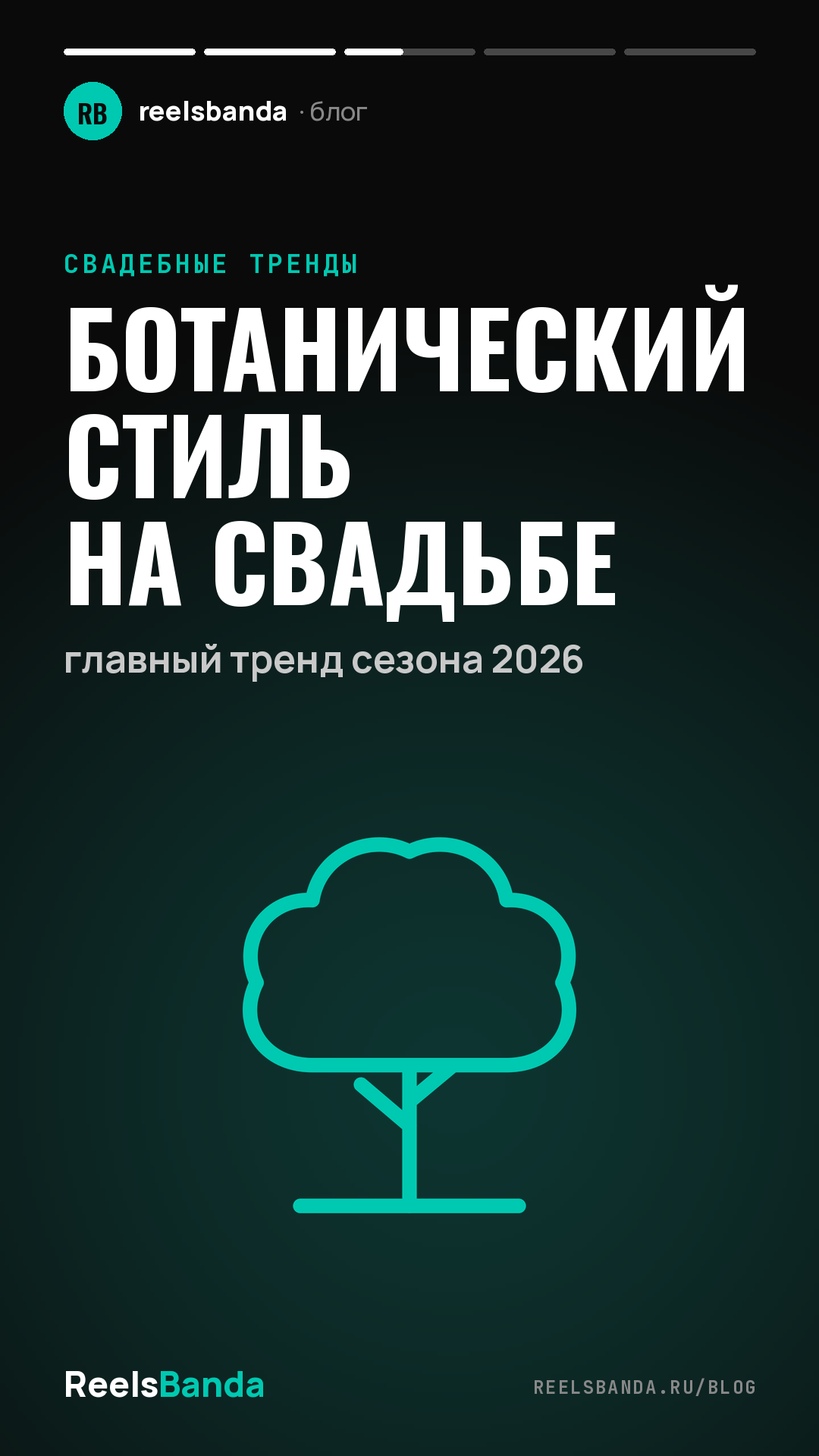 Ботанический стиль на свадьбе: главный тренд сезона 2026