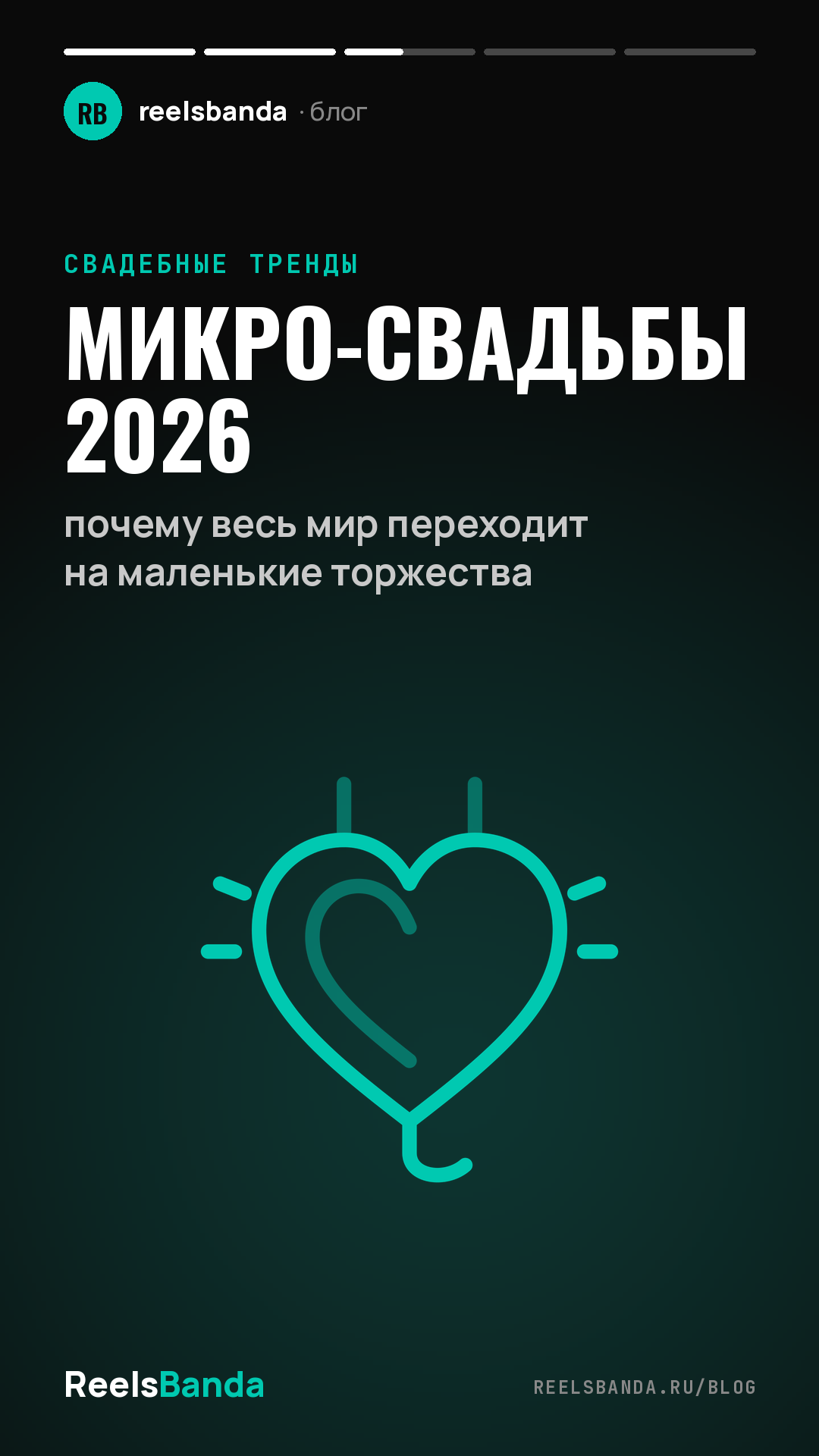 Микро-свадьбы 2026: почему весь мир переходит на маленькие торжества