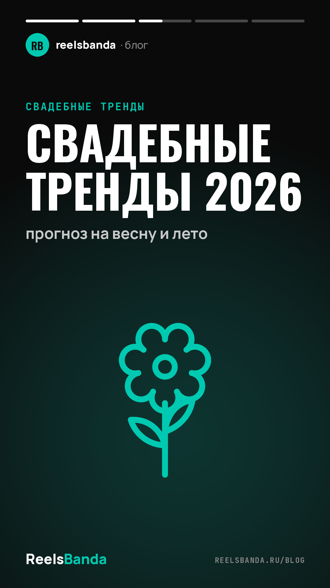 Свадебные тренды 2026: прогноз на весну и лето