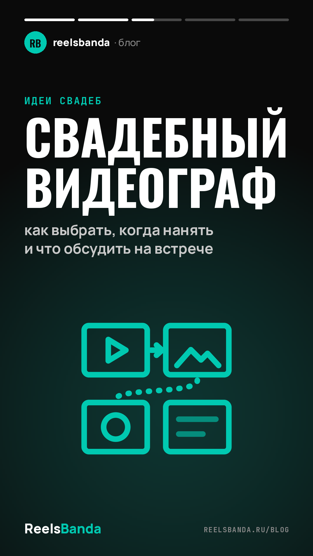 Свадебный видеограф: как выбрать, когда нанять и что обсудить на встрече