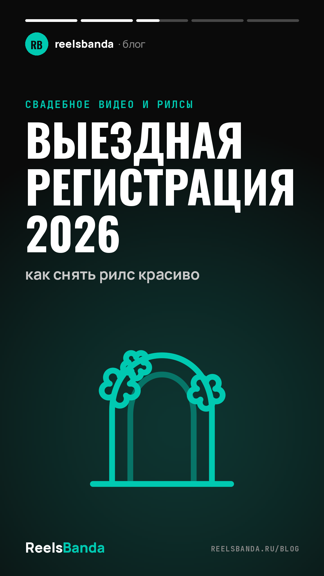Выездная регистрация 2026: как снять рилс красиво