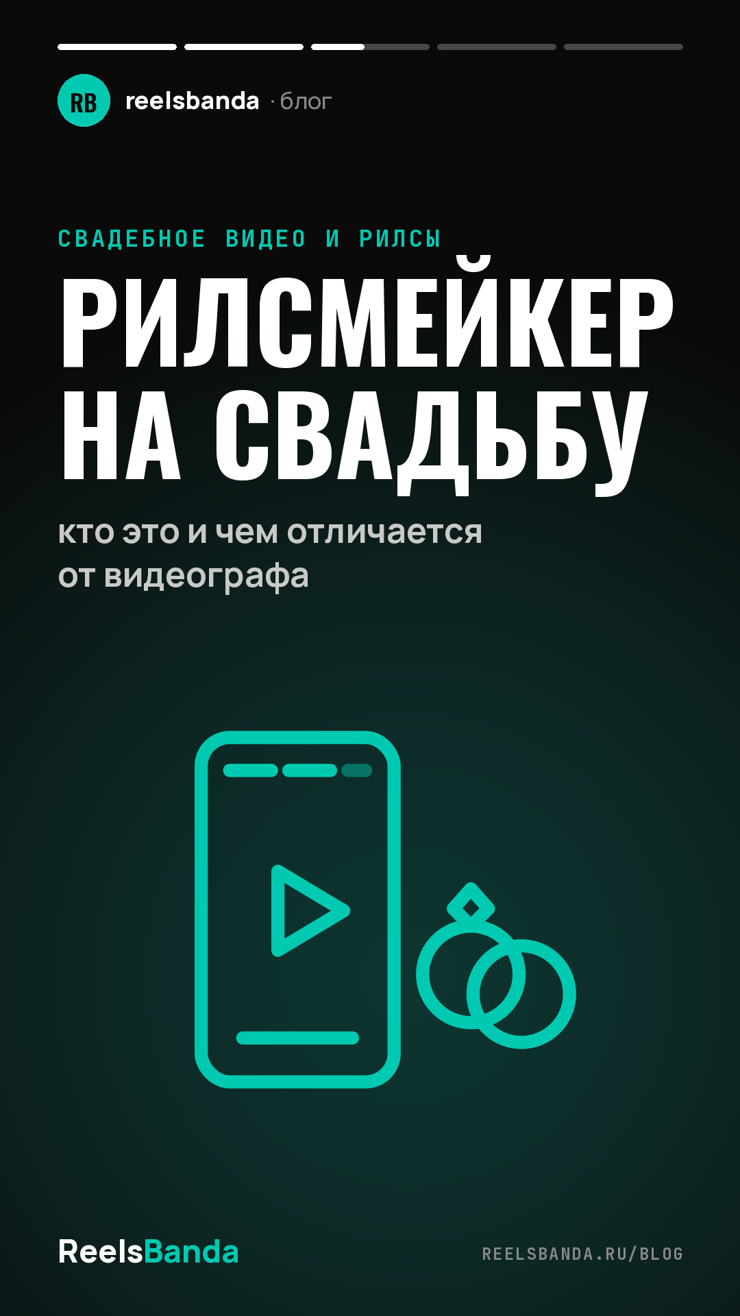 Рилсмейкер на свадьбу: кто это и чем отличается от видеографа