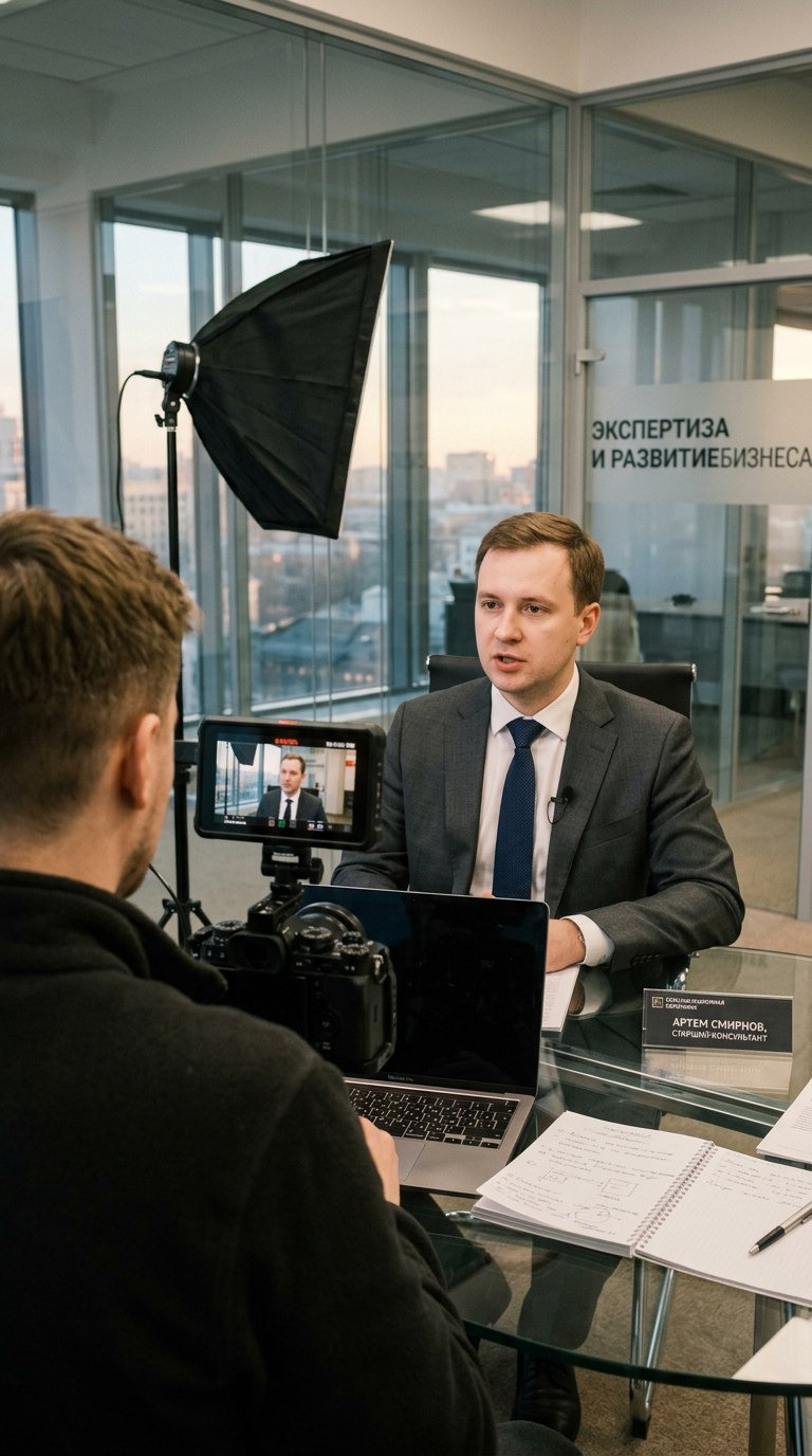 Видеоконтент для консалтинговой компании в Нижнем Новгороде: 5 форматов