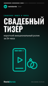 Свадебный тизер: короткий эмоциональный ролик за 24 часа