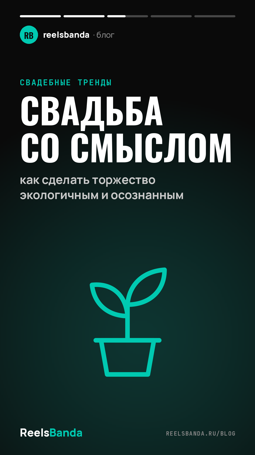 Свадьба со смыслом: как сделать торжество экологичным и осознанным