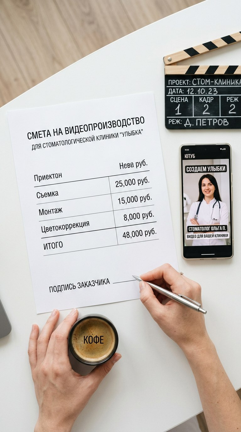 Видеоконтент для стоматологии: цена и из чего она складывается