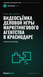 Видеосъёмка деловой игры маркетингового агентства в Краснодаре: сколько камер
