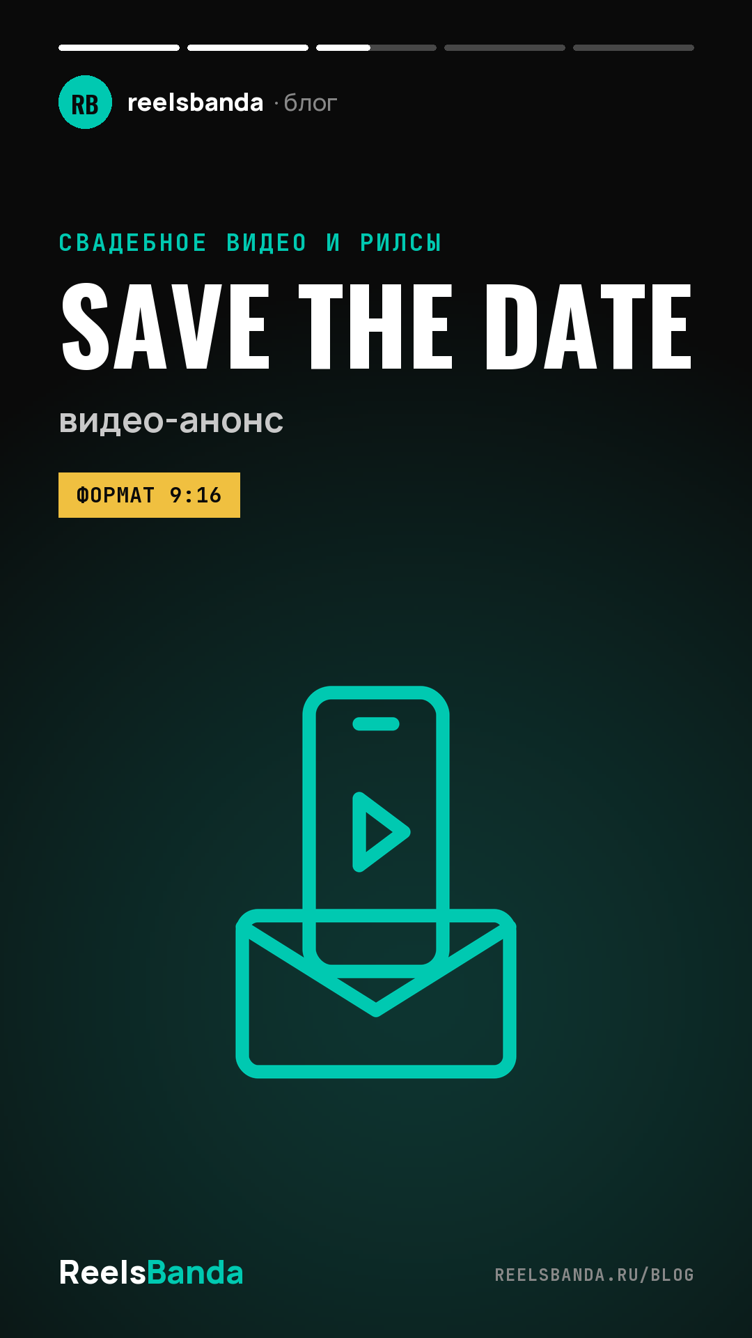 Save the date: что это и зачем свадьбе видео-анонс