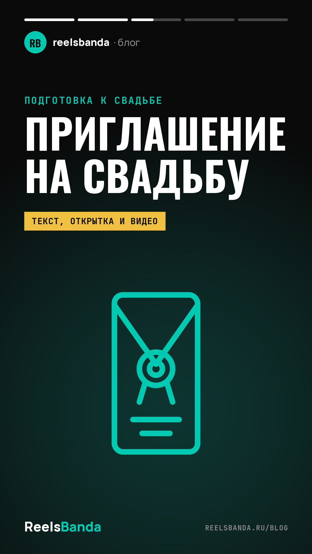 Как создать приглашение на свадьбу: текст, открытка и видеоприглашение