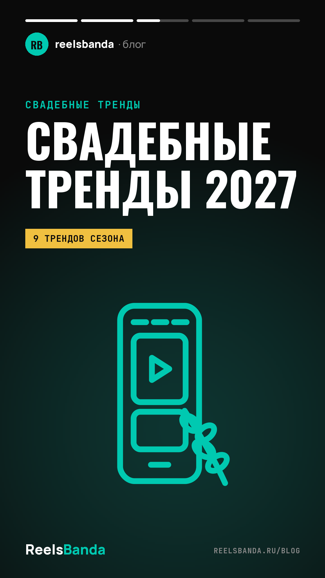 Свадебные тренды 2027: что выбирают пары — от церемонии до видео