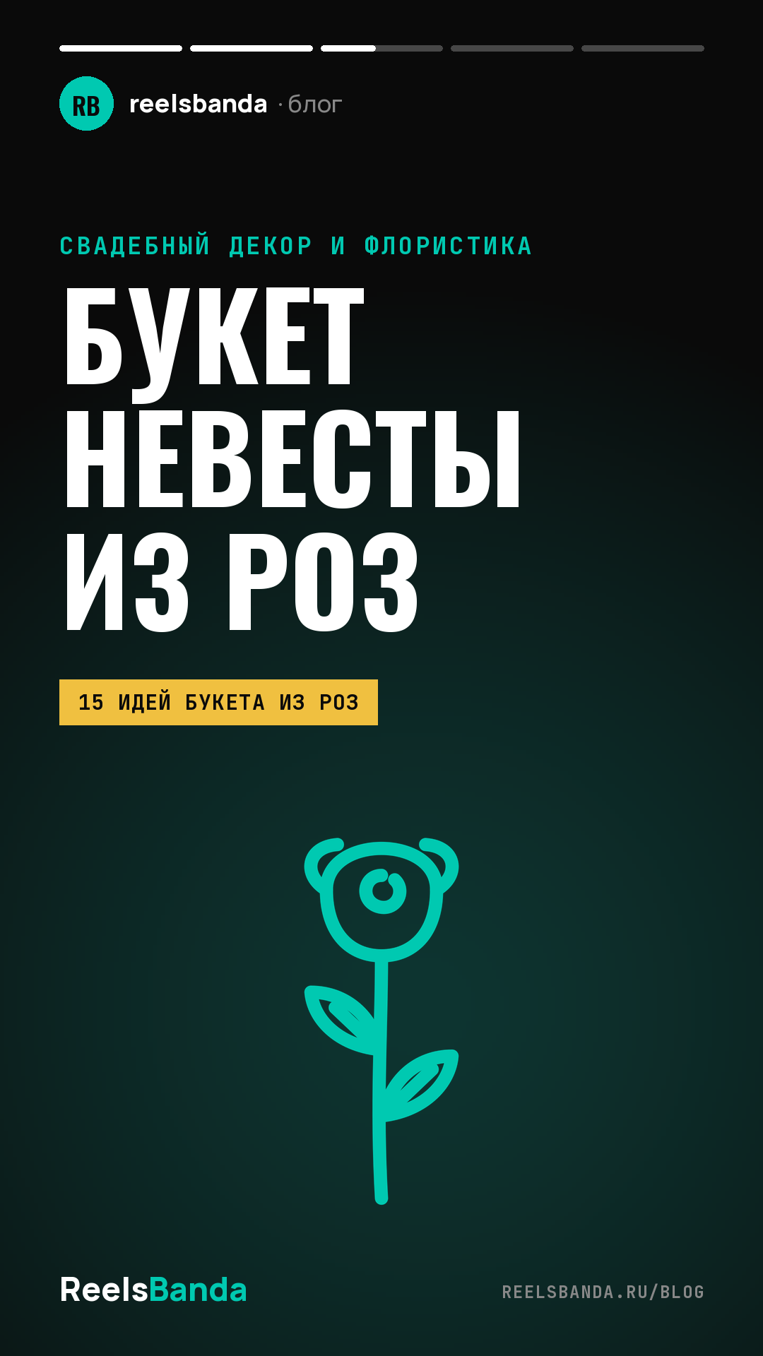 Свадебный букет из роз: 15 идей от классики до кустовых
